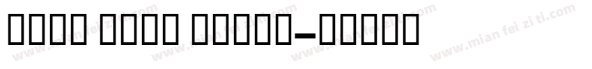 GESS TEXT LIGHT字体转换